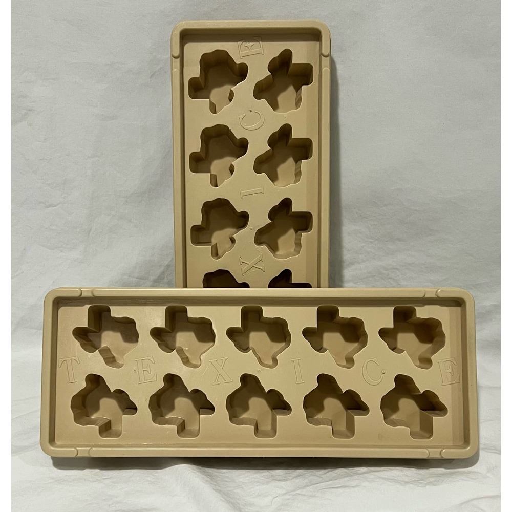 Texice Texas Shaped Ice Cub Tray Jello Mold Tray